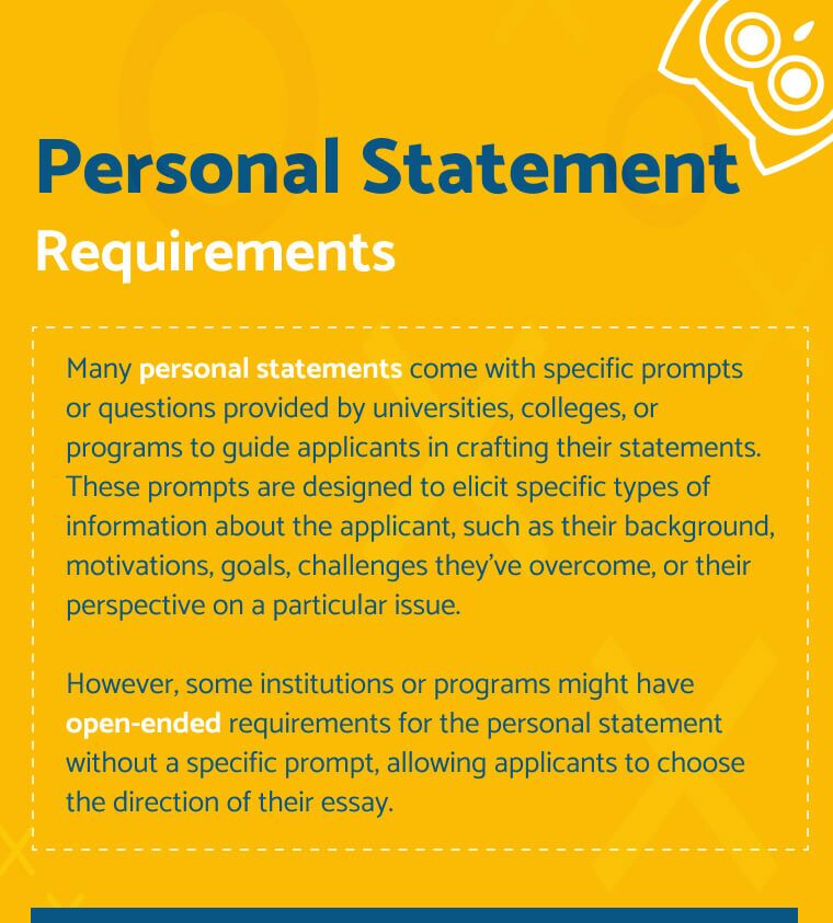 How to Write a Personal Statement A Guide for Students